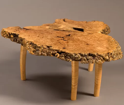 Big Leaf Maple Burl Coffee Table