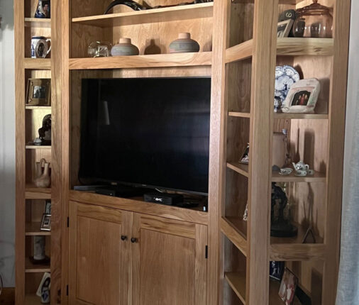 Hickory Display Cabinet